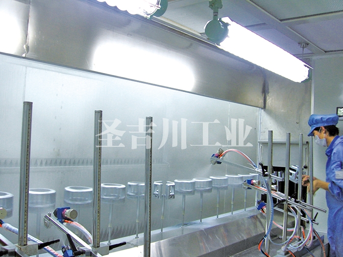 手機(jī)、相機(jī)外殼自動旋轉(zhuǎn)固定槍噴漆線